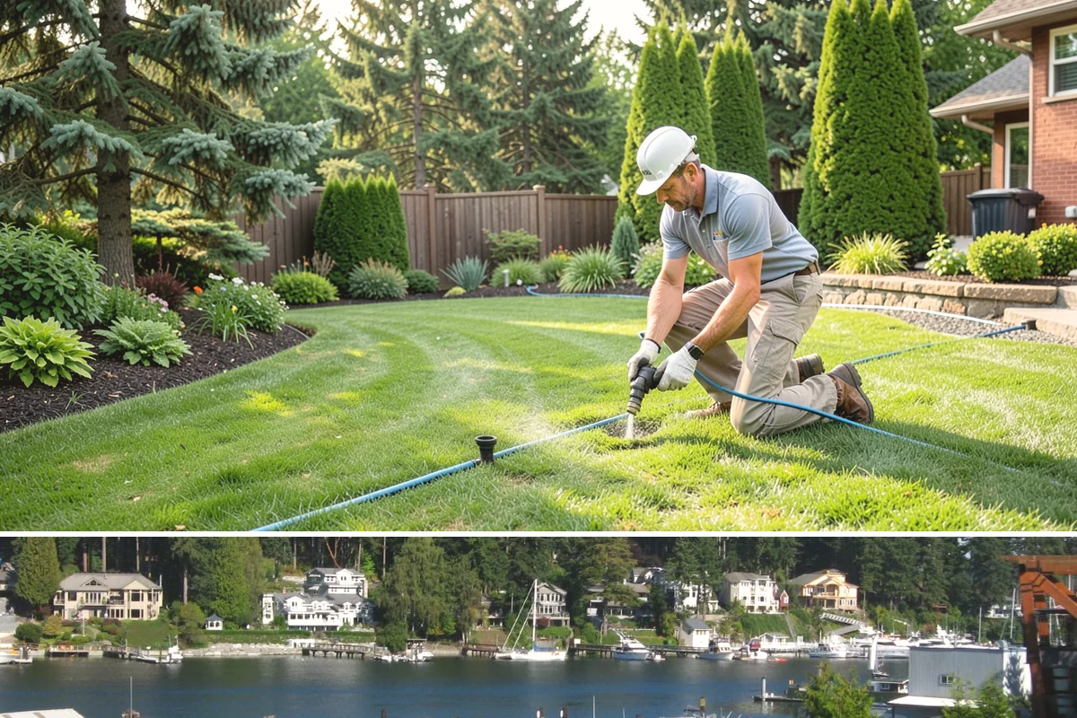 Emerald Green Arborvitae Trimming in Gig Harbor, Pierce County, WA - Trim lightly in early summer once new growth firms up