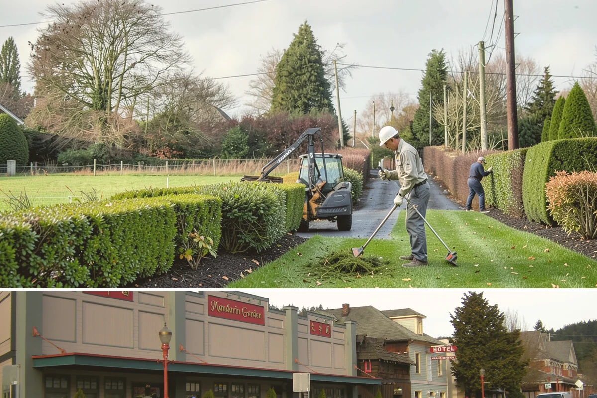 Emerald Green Arborvitae Trimming in Issaquah, King County, WA - Trim lightly in early summer once new growth firms up