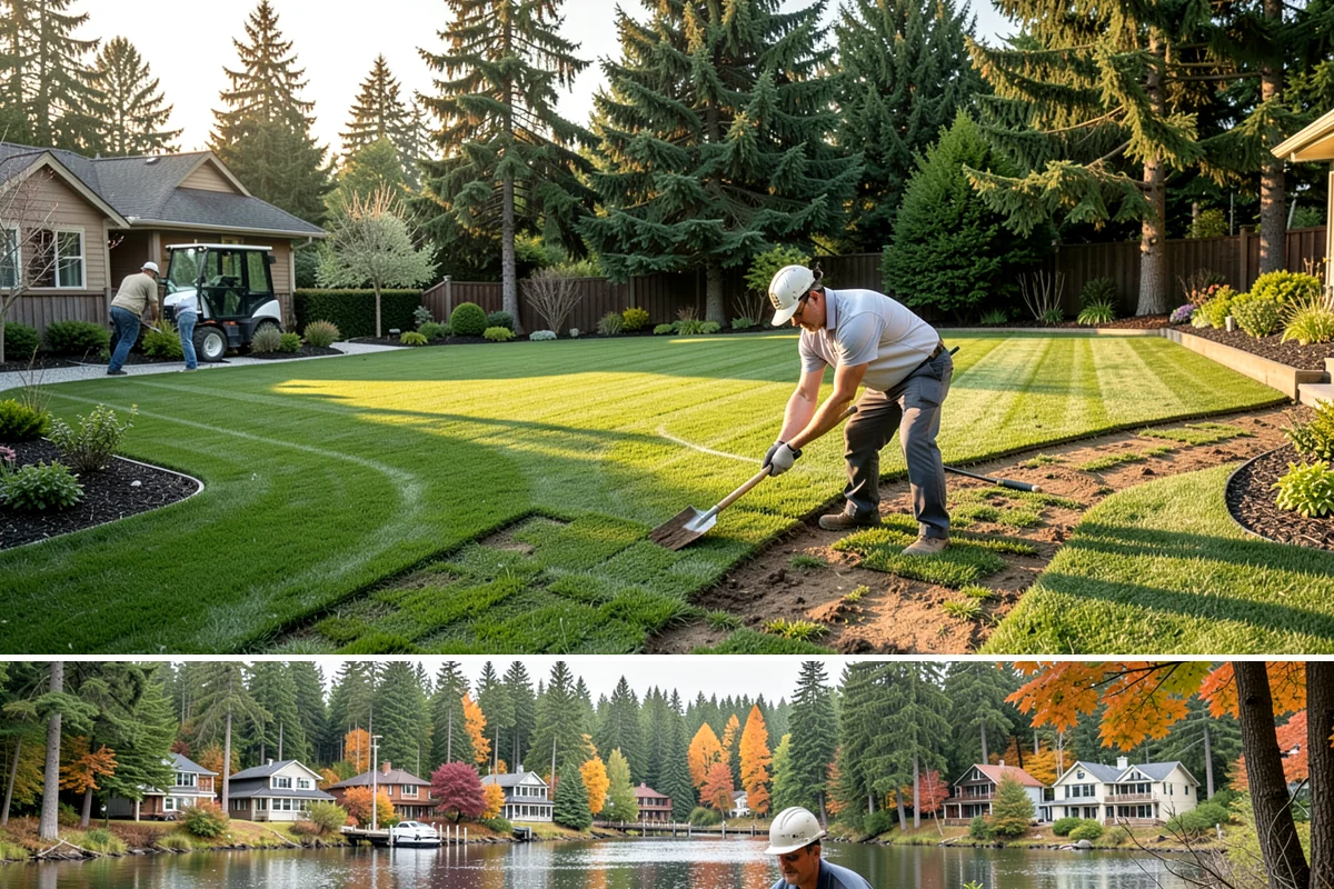 Emerald Green Arborvitae Trimming in La Conner, Skagit County, WA - Trim lightly in early summer once new growth firms up
