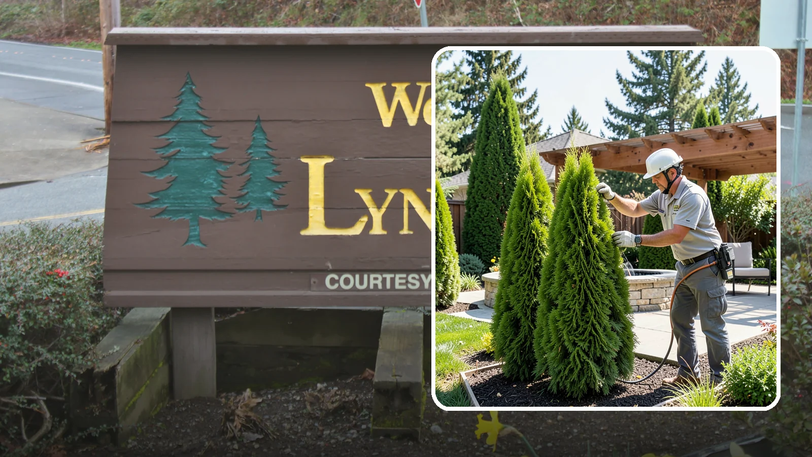 Emerald Green Arborvitae Trimming in Lynnwood, Snohomish County, WA - Precision trimming for Emerald Green arborvitae that preserves its naturally narrow, columnar shape and rich year-round color.