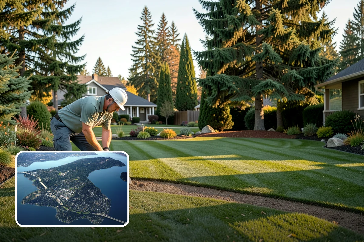 Emerald Green Arborvitae Trimming in Mercer Island, King County, WA - Preserves the naturally slim, columnar habit