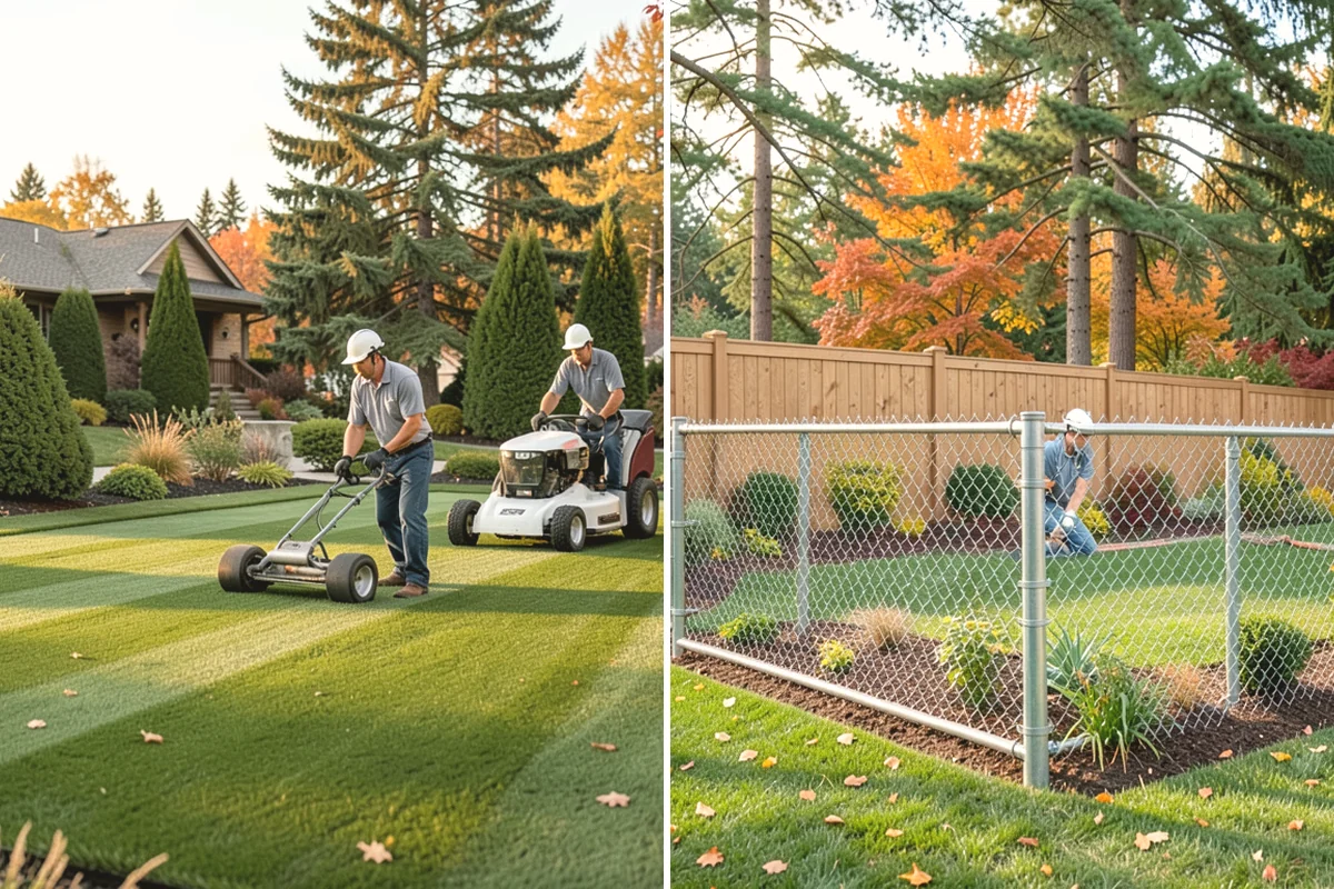 Emerald Green Arborvitae Trimming in Mill Creek, Snohomish County, WA - Assess spacing, color, and any winter splay across the row