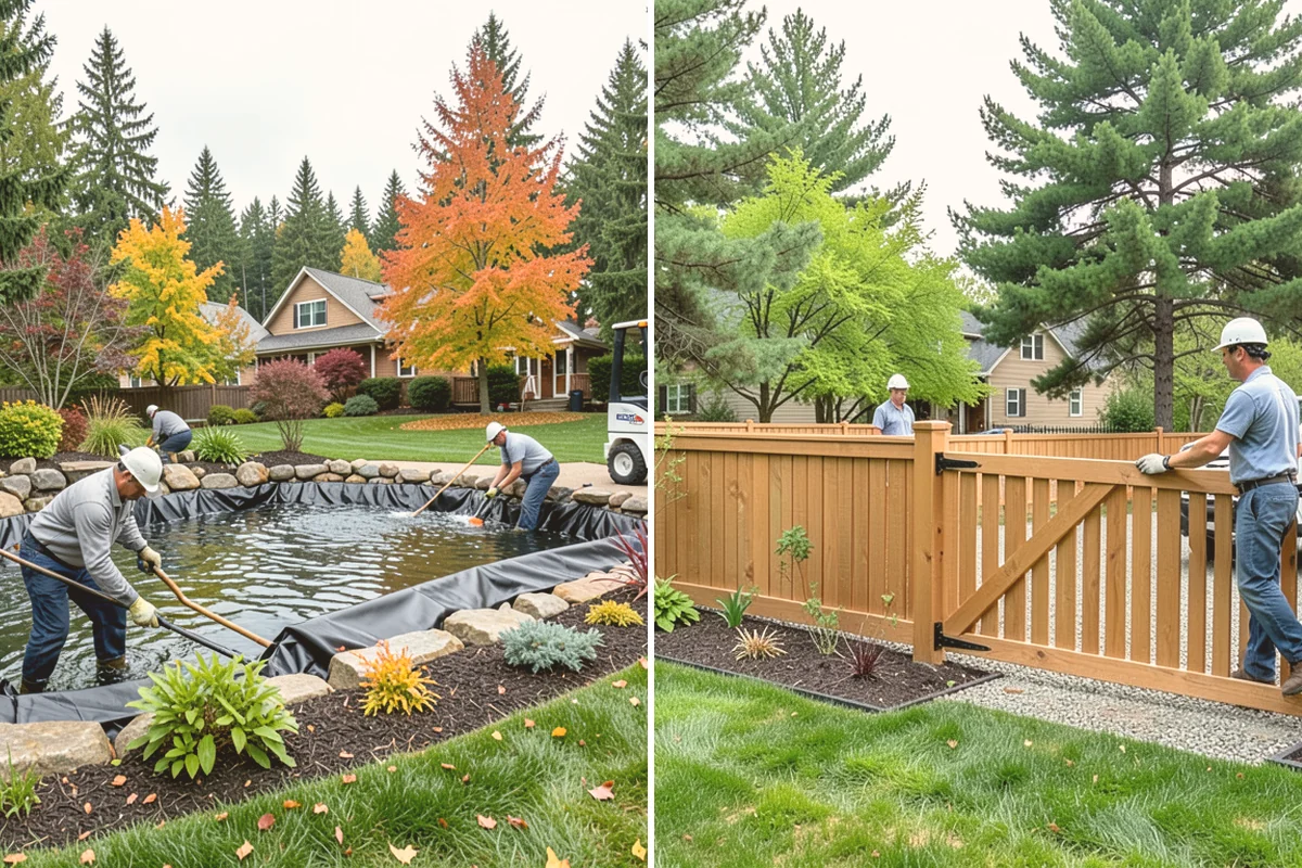Emerald Green Arborvitae Trimming in Mount Vernon, Skagit County, WA - Assess spacing, color, and any winter splay across the row