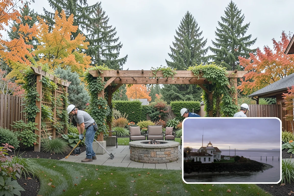 Emerald Green Arborvitae Trimming in Mukilteo, Snohomish County, WA - Preserves the naturally slim, columnar habit