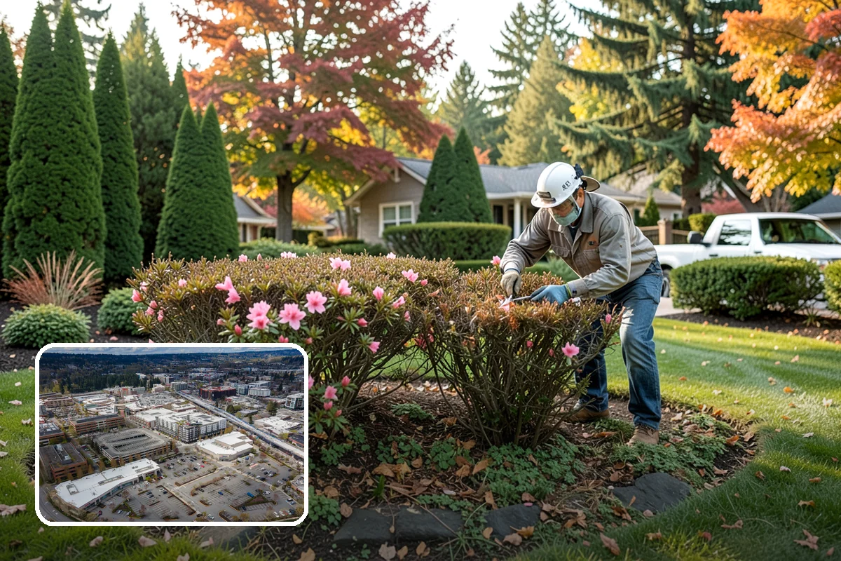 Emerald Green Arborvitae Trimming in Redmond, King County, WA - Preserves the naturally slim, columnar habit