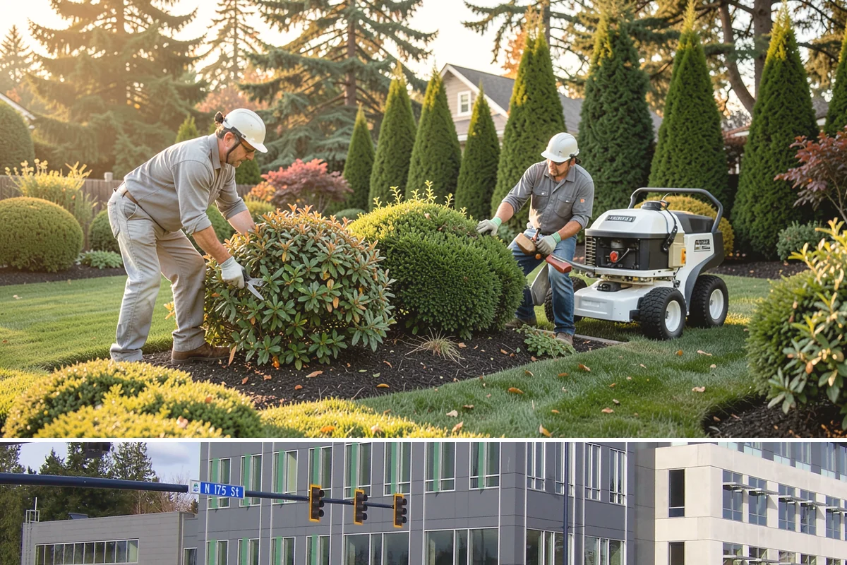Emerald Green Arborvitae Trimming in Shoreline, King County, WA - Trim lightly in early summer once new growth firms up