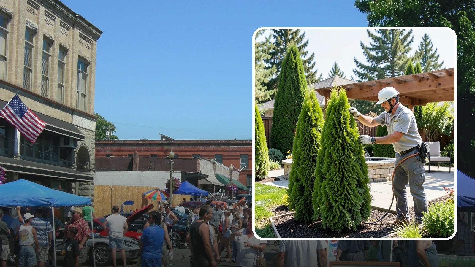 Emerald Green Arborvitae Trimming in Snohomish, Snohomish County, WA - Precision trimming for Emerald Green arborvitae that preserves its naturally narrow, columnar shape and rich year-round color.