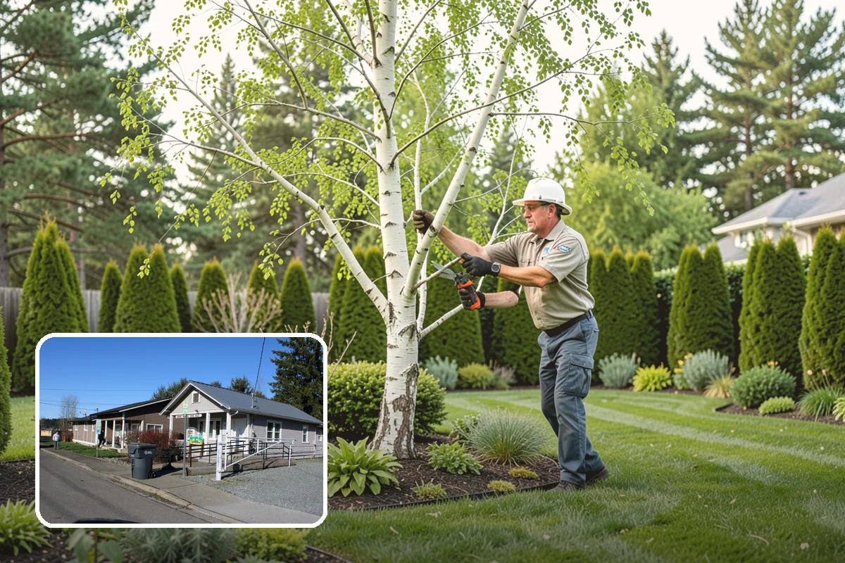 Emerald Green Arborvitae Trimming in South Prairie, Pierce County, WA - Preserves the naturally slim, columnar habit