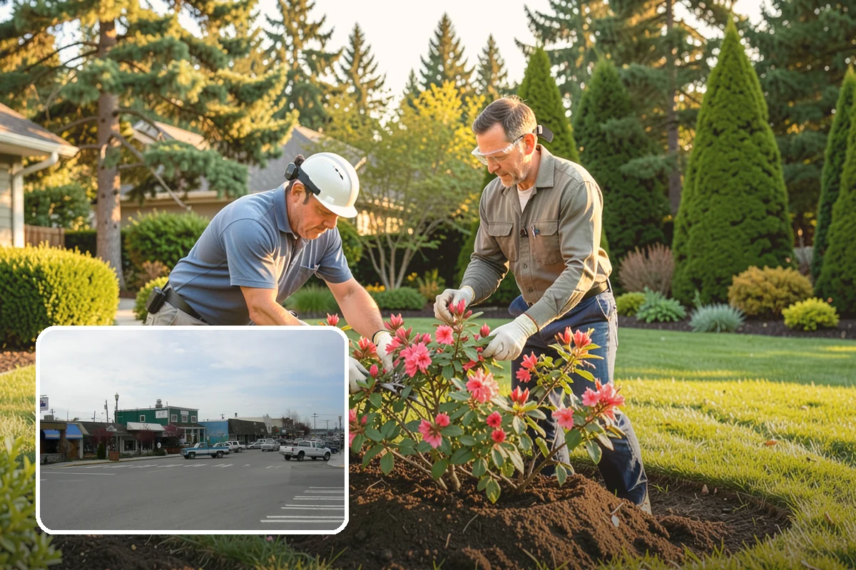 Emerald Green Arborvitae Trimming in Stanwood, Snohomish County, WA - Preserves the naturally slim, columnar habit