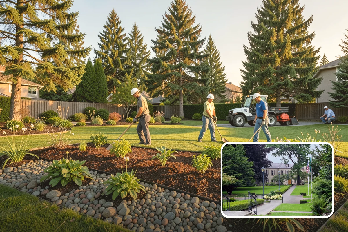 Emerald Green Arborvitae Trimming in Woodinville, King County, WA - Preserves the naturally slim, columnar habit