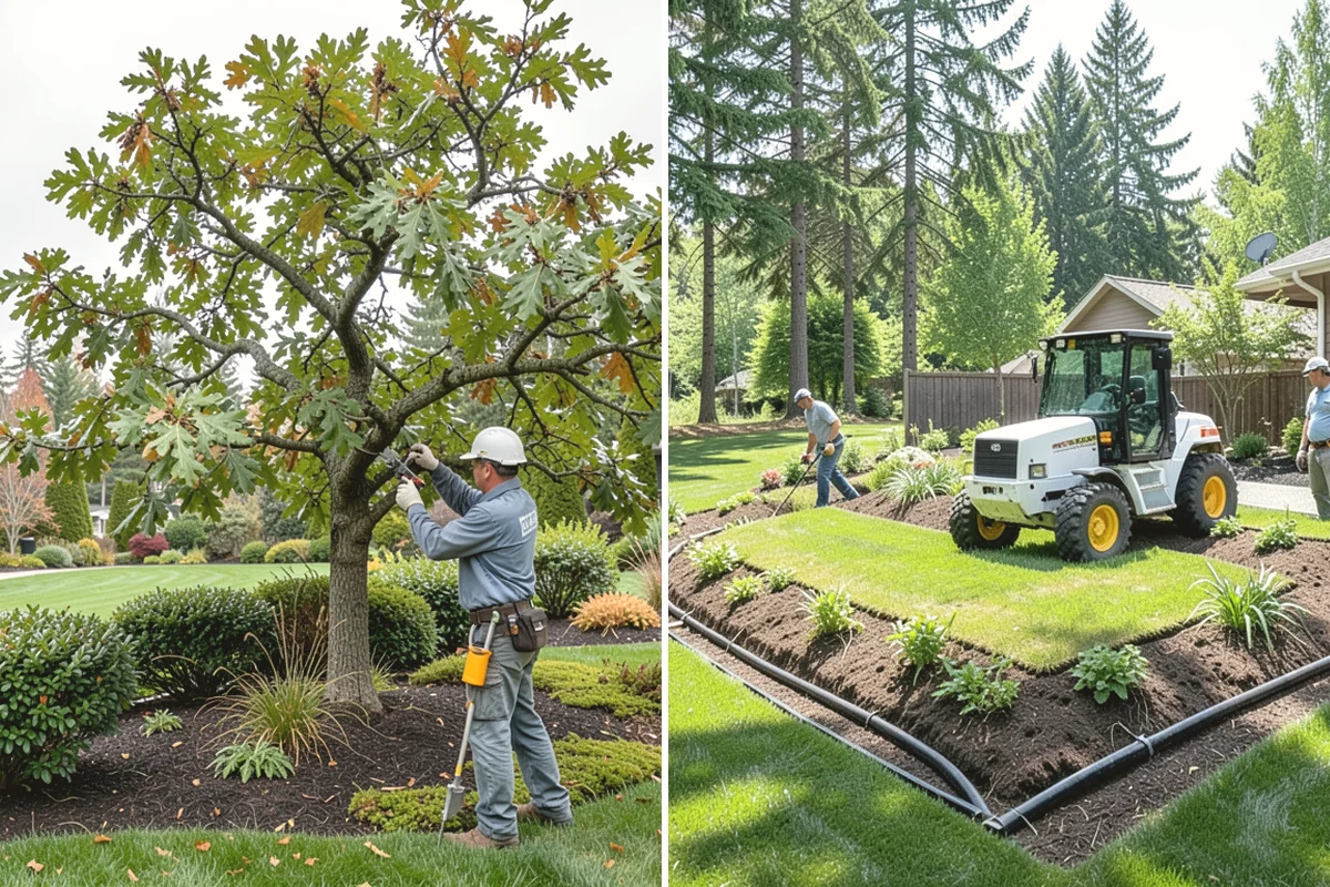 English Laurel Trimming in Anacortes, Skagit County, WA - Assess growth, leaf health, and any fungal spotting