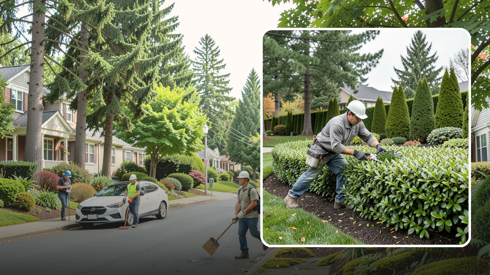 English Laurel Trimming in Beaux Arts Village, King County, WA - Clean, health-focused English laurel trimming that tames this vigorous broadleaf screen while protecting its large glossy leaves.