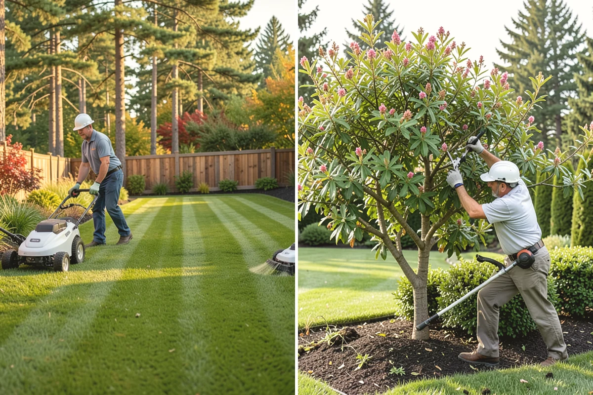 English Laurel Trimming in Black Diamond, King County, WA - Assess growth, leaf health, and any fungal spotting