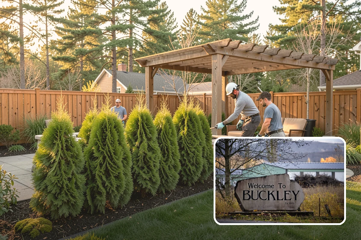 English Laurel Trimming in Buckley, Pierce County, WA - Controls vigorous, fast annual growth
