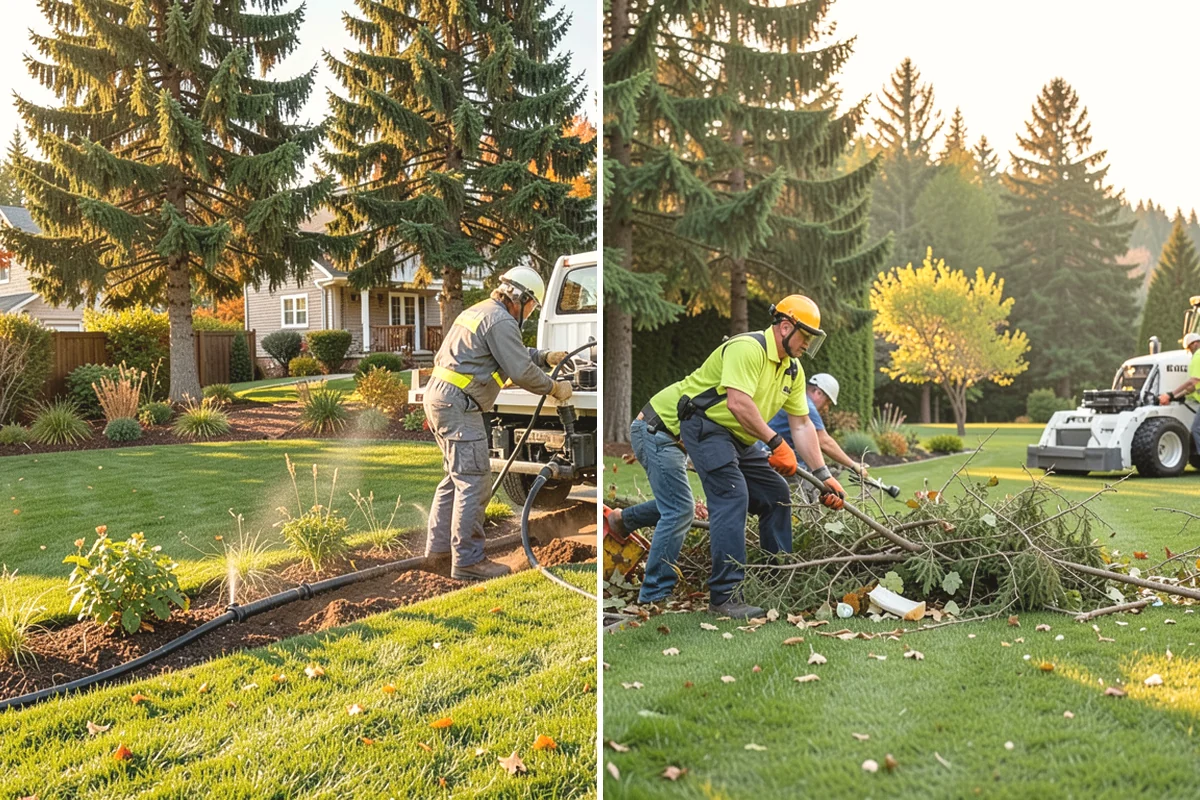 English Laurel Trimming in Burlington, Skagit County, WA - Assess growth, leaf health, and any fungal spotting
