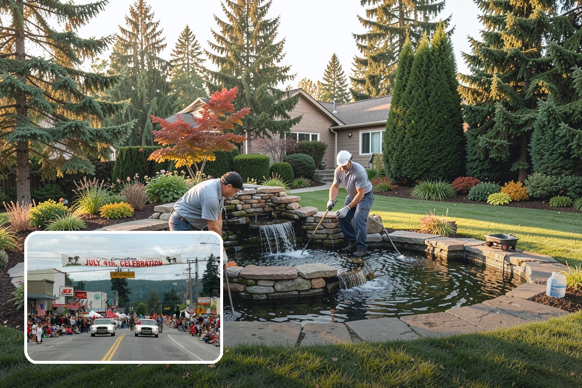 English Laurel Trimming in Carnation, King County, WA - Controls vigorous, fast annual growth