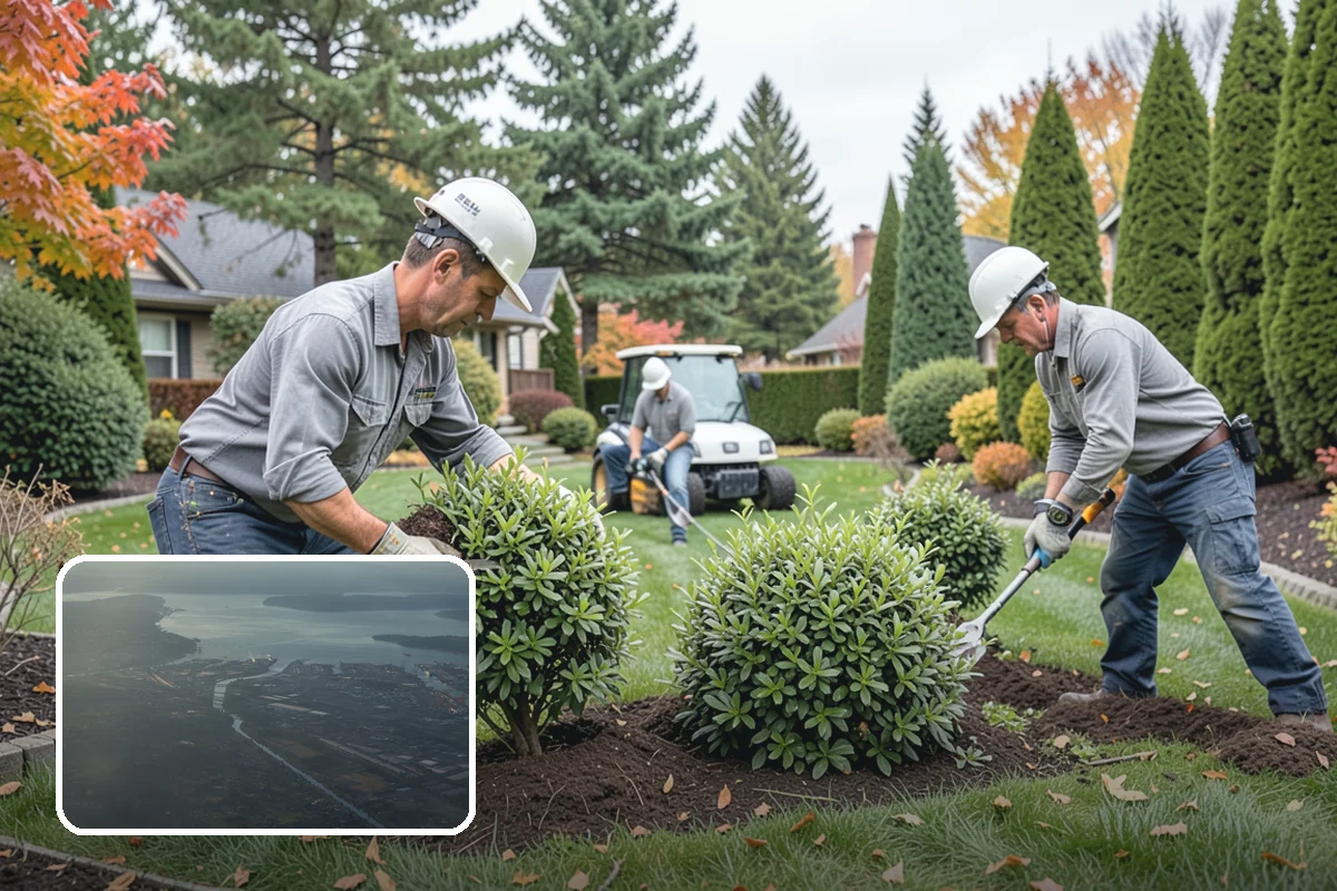 English Laurel Trimming in Fife, Pierce County, WA - Controls vigorous, fast annual growth
