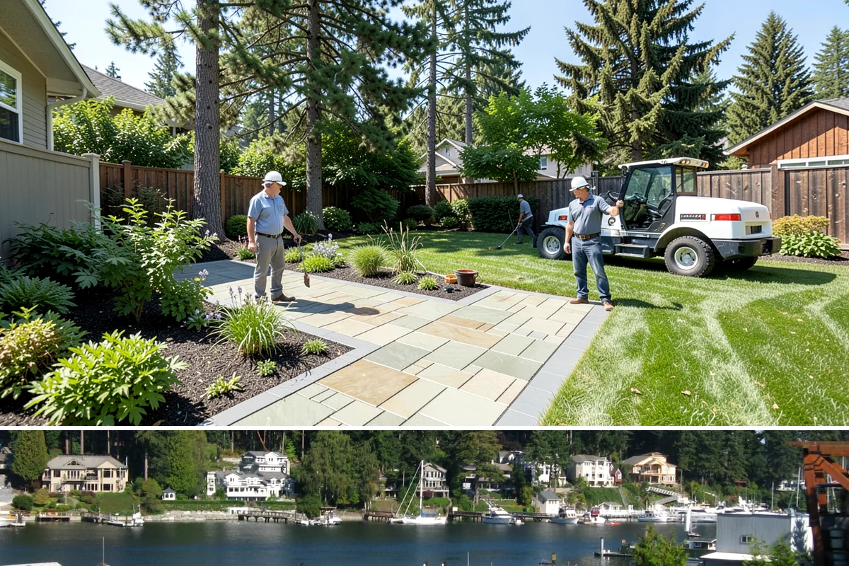 English Laurel Trimming in Gig Harbor, Pierce County, WA - Trim in late spring and mid-summer