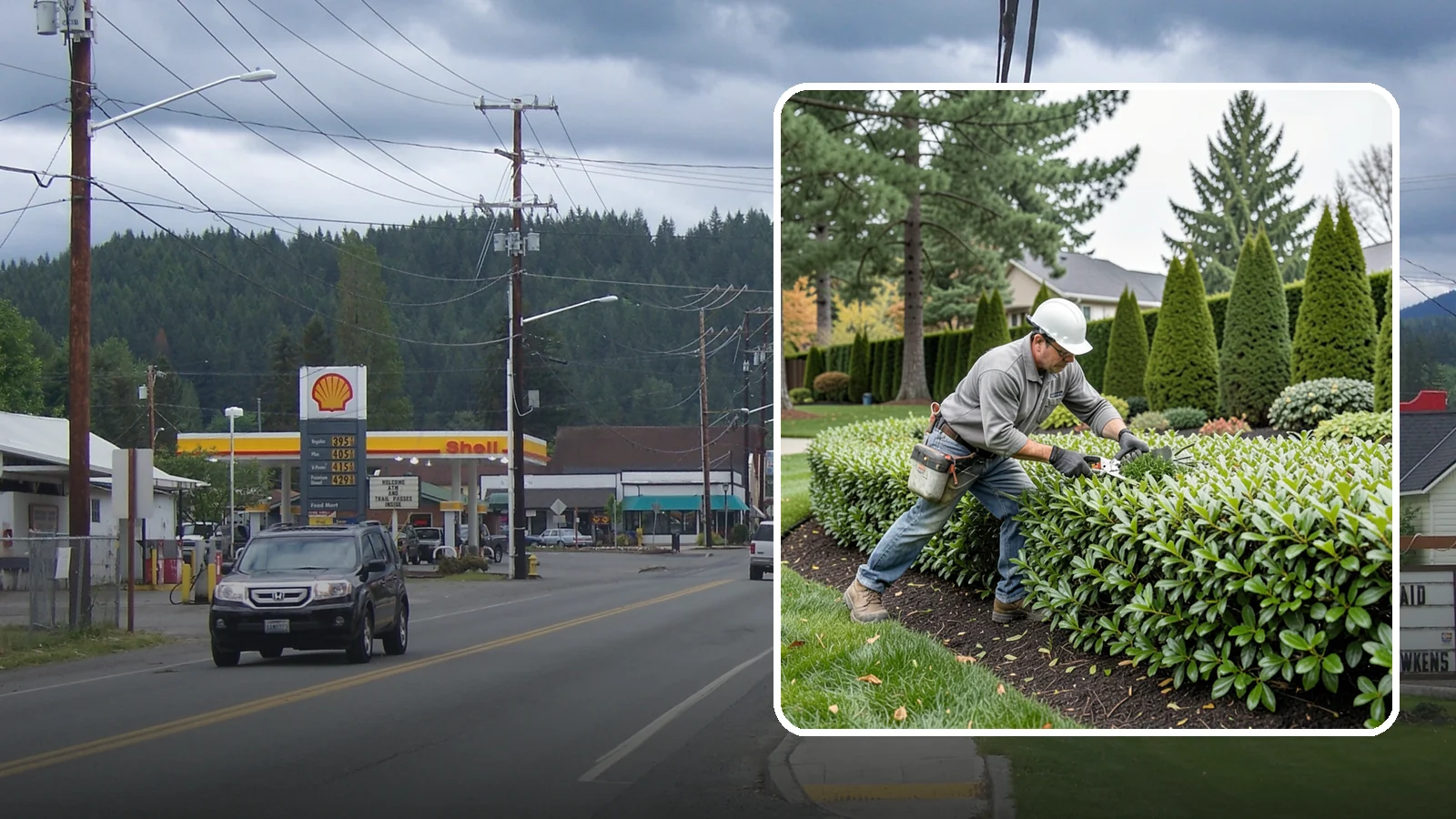 English Laurel Trimming in Granite Falls, Snohomish County, WA - Clean, health-focused English laurel trimming that tames this vigorous broadleaf screen while protecting its large glossy leaves.