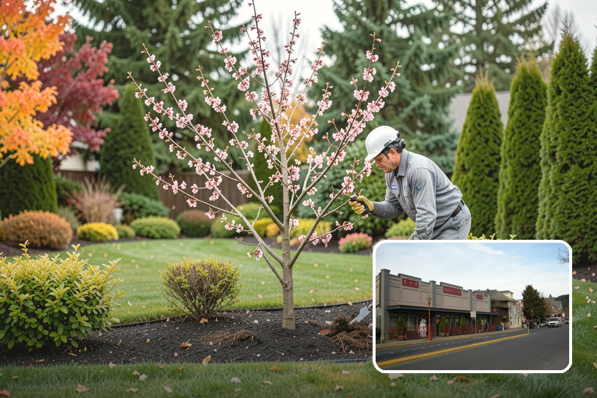English Laurel Trimming in Issaquah, King County, WA - Controls vigorous, fast annual growth
