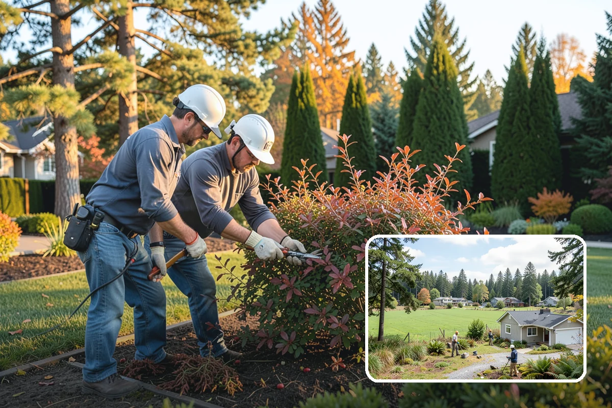 English Laurel Trimming in Lyman, Skagit County, WA - Controls vigorous, fast annual growth