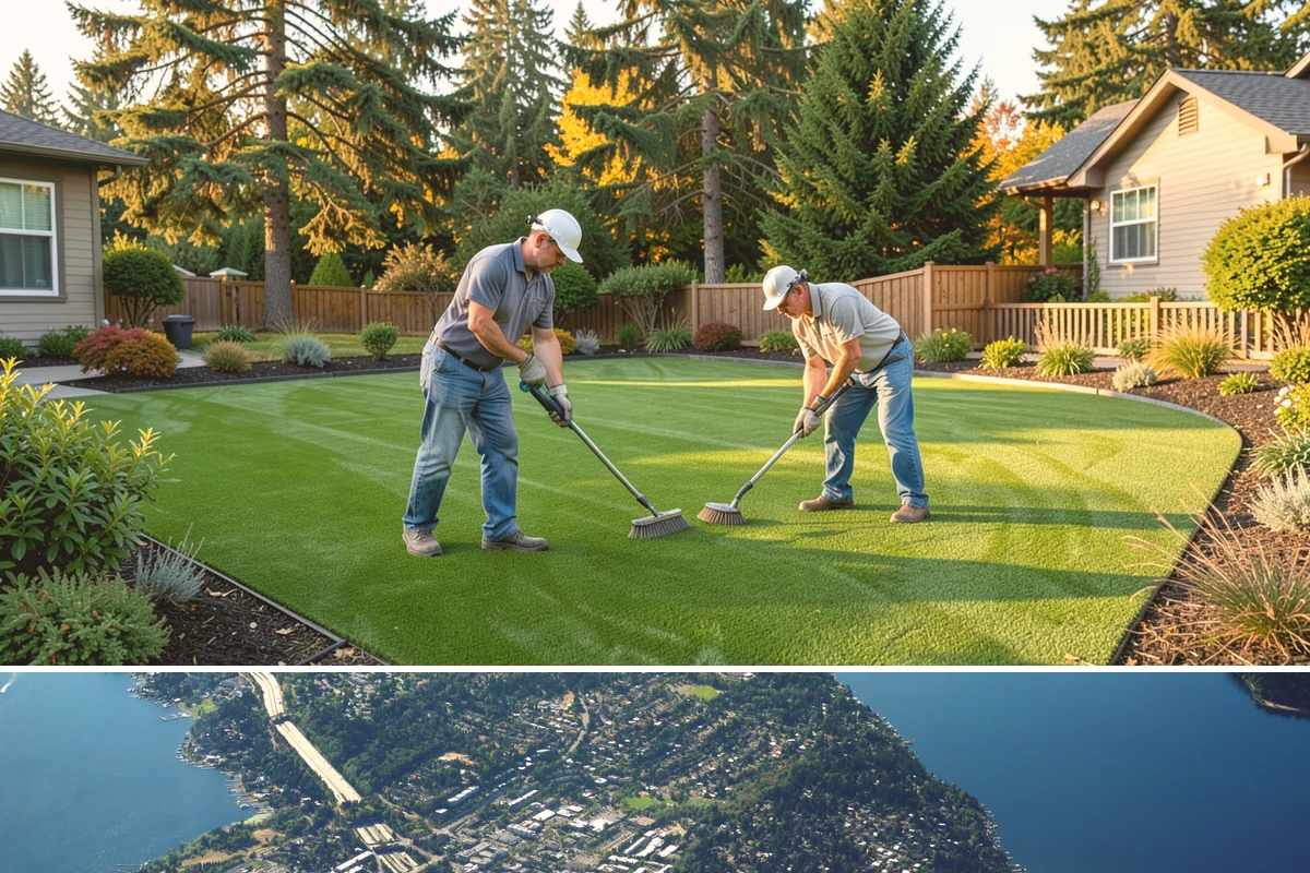 English Laurel Trimming in Mercer Island, King County, WA - Trim in late spring and mid-summer