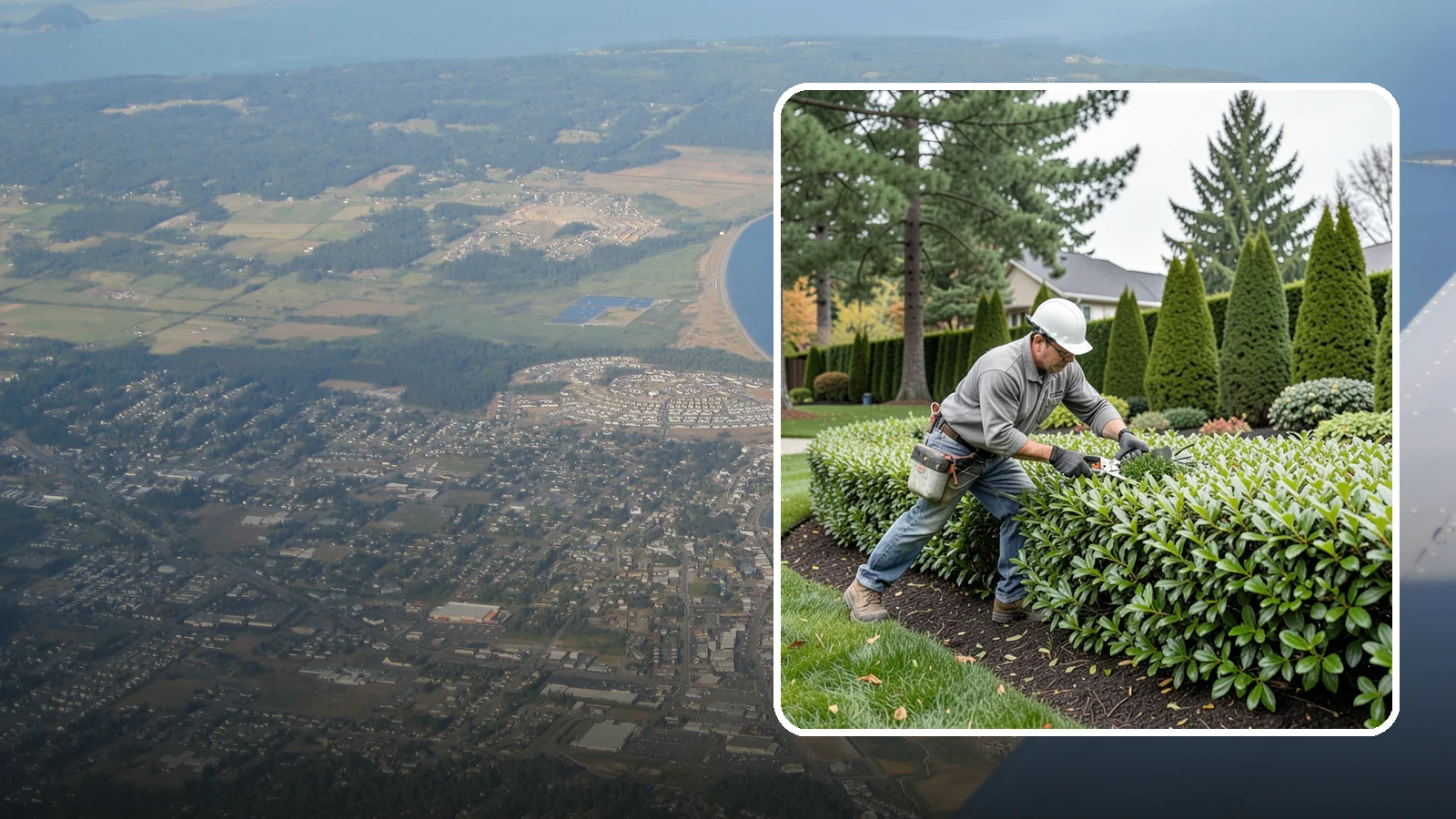 English Laurel Trimming in Oak Harbor, Island County, WA - Clean, health-focused English laurel trimming that tames this vigorous broadleaf screen while protecting its large glossy leaves.