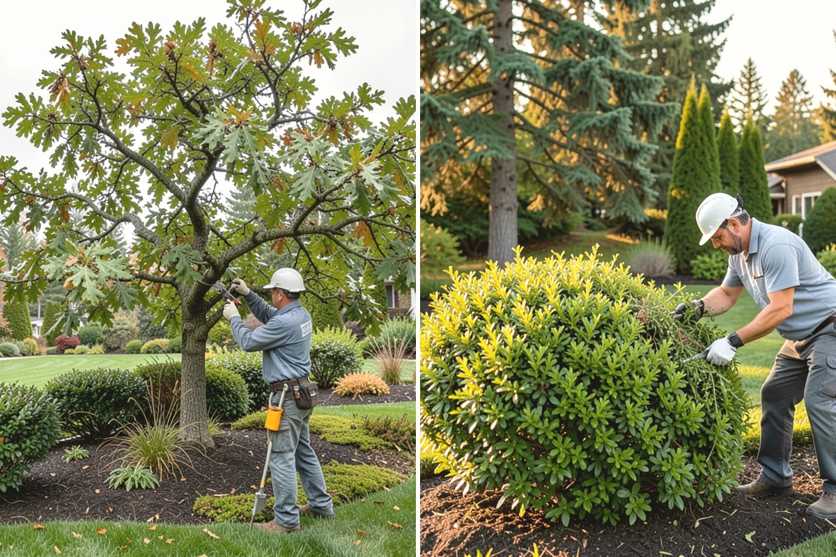 English Laurel Trimming in Oak Harbor, Island County, WA - Assess growth, leaf health, and any fungal spotting