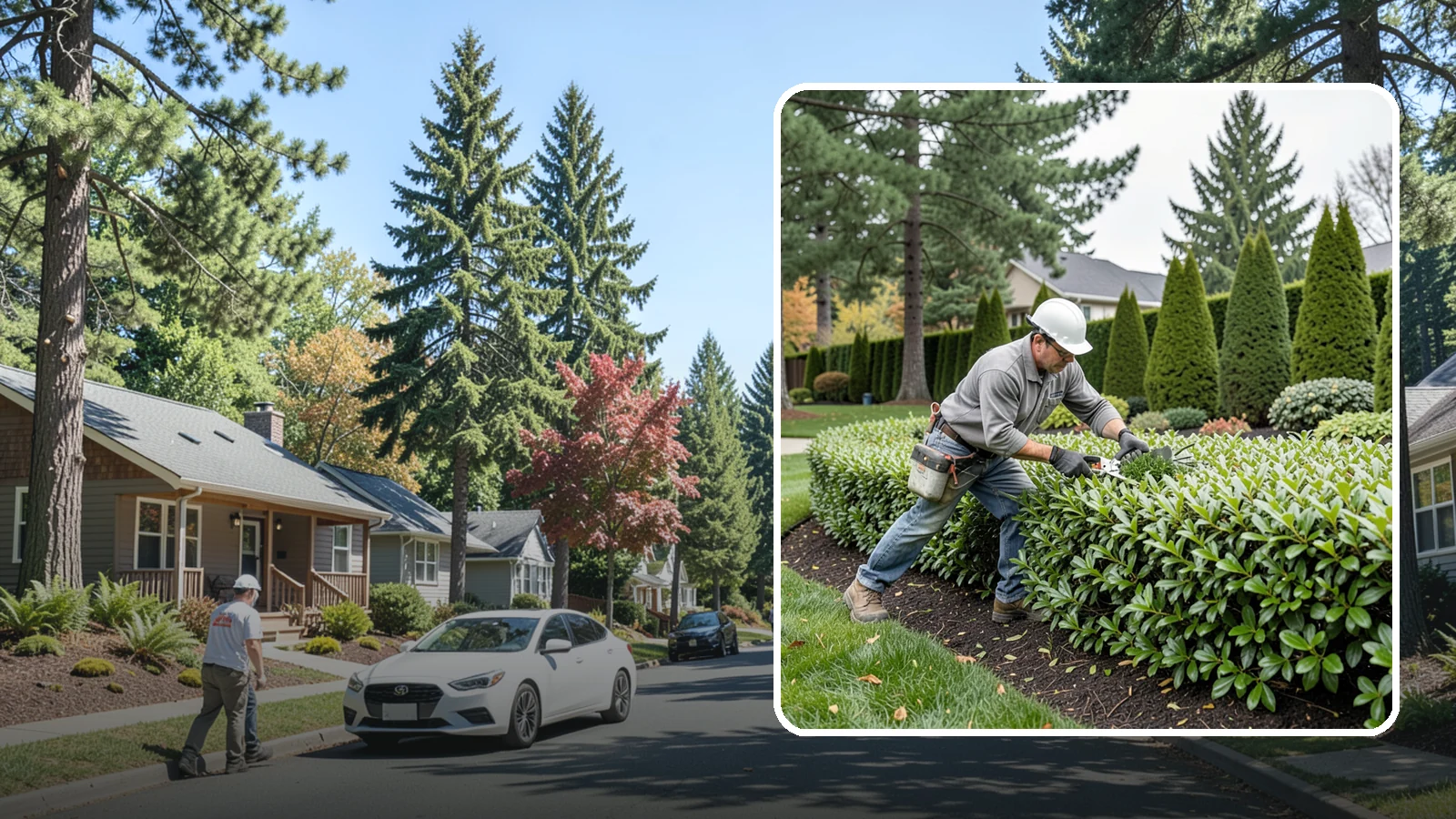 English Laurel Trimming in Orting, Pierce County, WA - Clean, health-focused English laurel trimming that tames this vigorous broadleaf screen while protecting its large glossy leaves.