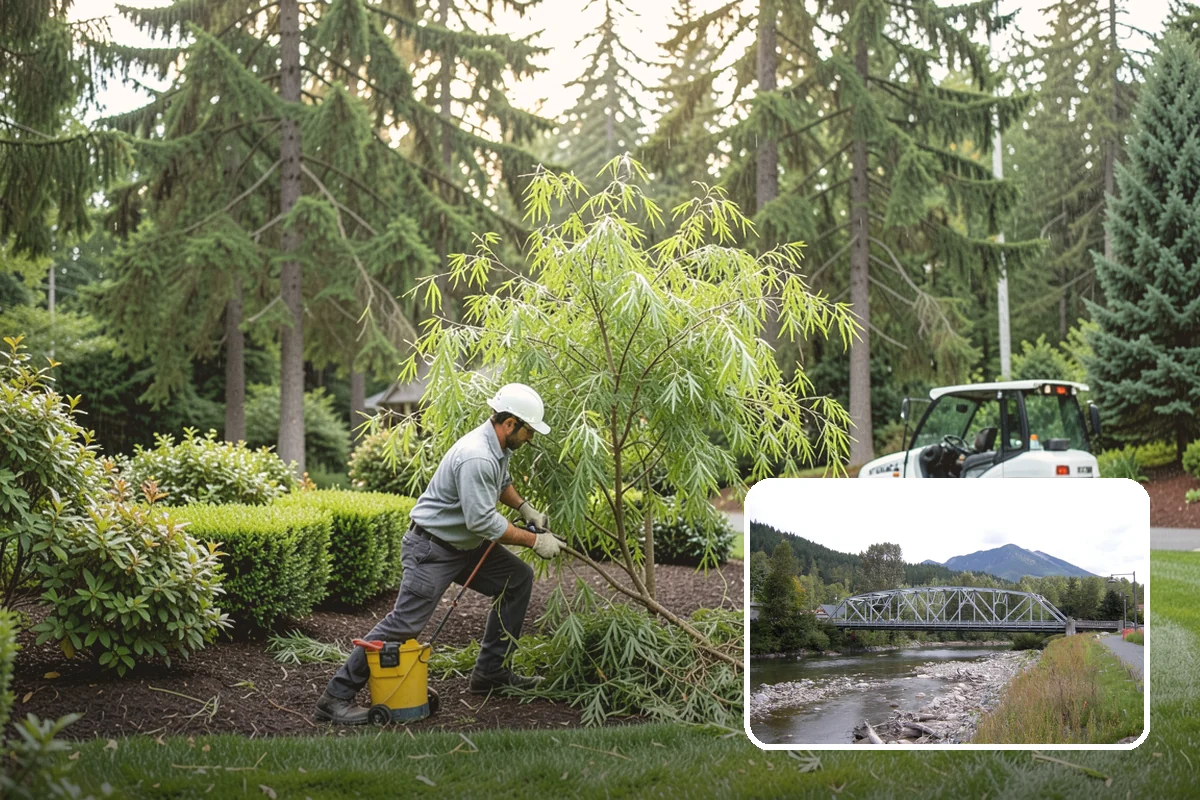 English Laurel Trimming in Skykomish, King County, WA - Controls vigorous, fast annual growth