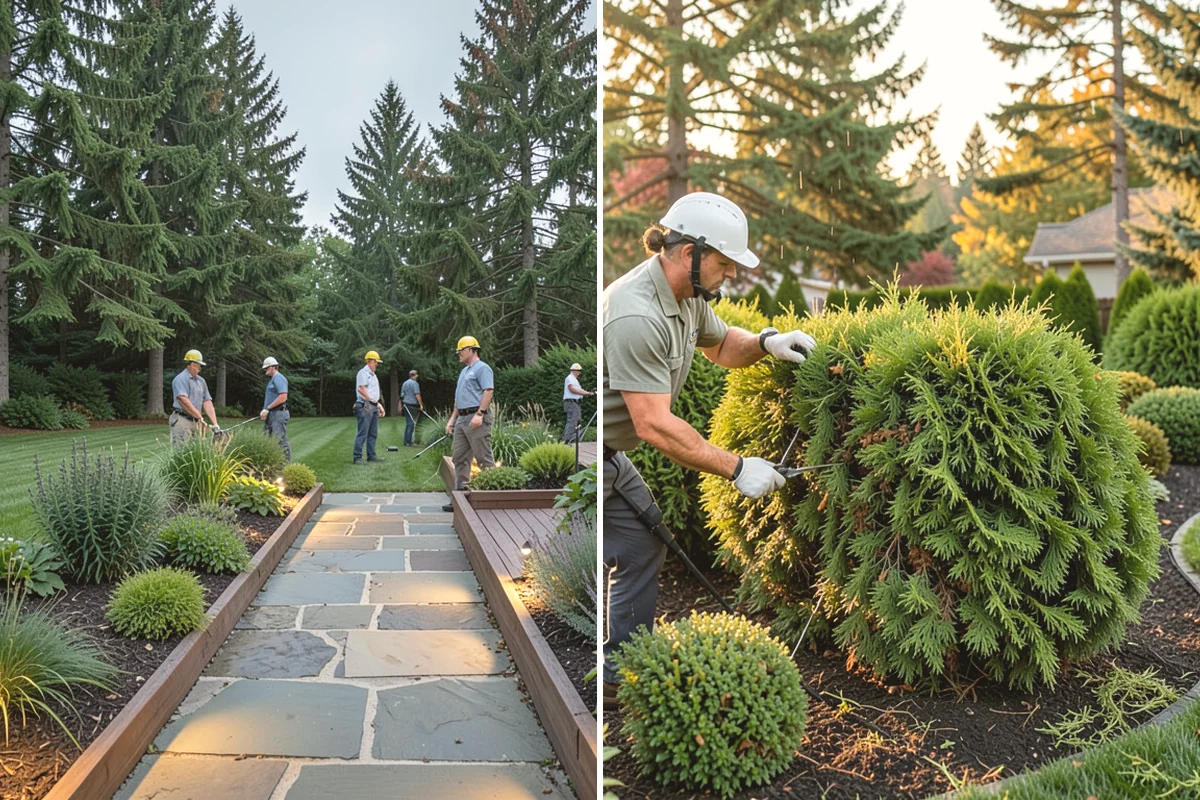 English Laurel Trimming in Tukwila, King County, WA - Assess growth, leaf health, and any fungal spotting