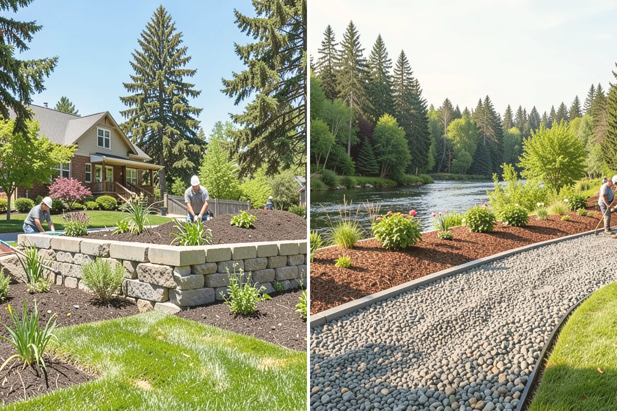Erosion Control in Algona, King County, WA - Assess the erosion and its causes