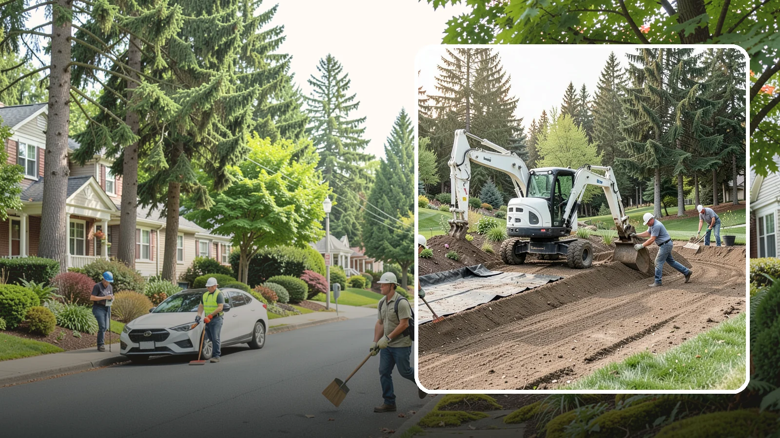 Erosion Control in Beaux Arts Village, King County, WA - Effective erosion control that stabilizes soil on slopes and bare areas to stop washouts and loss.
