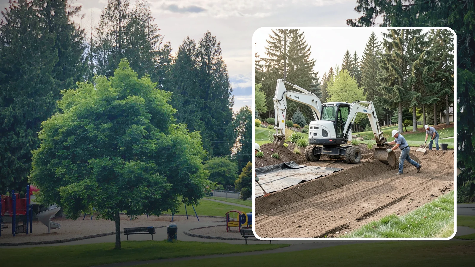 Erosion Control in Bonney Lake, Pierce County, WA - Effective erosion control that stabilizes soil on slopes and bare areas to stop washouts and loss.