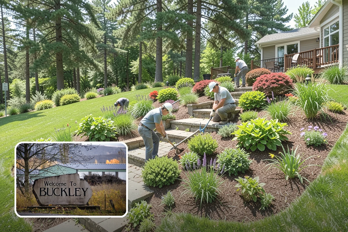 Erosion Control in Buckley, Pierce County, WA - Stops soil loss and washouts