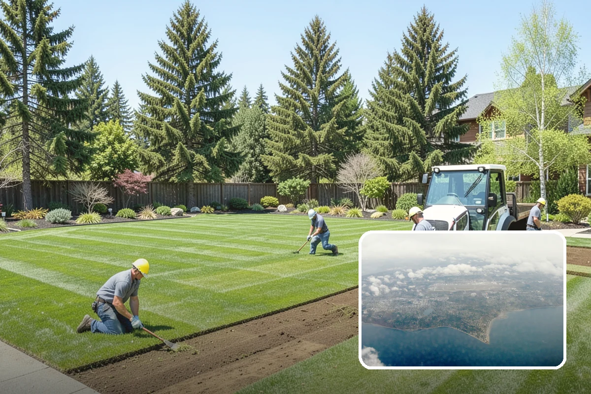 Erosion Control in Burien, King County, WA - Stops soil loss and washouts