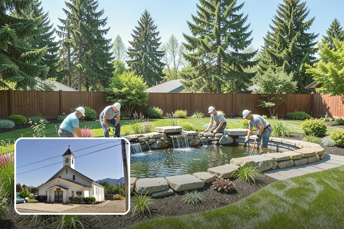 Erosion Control in Concrete, Skagit County, WA - Stops soil loss and washouts