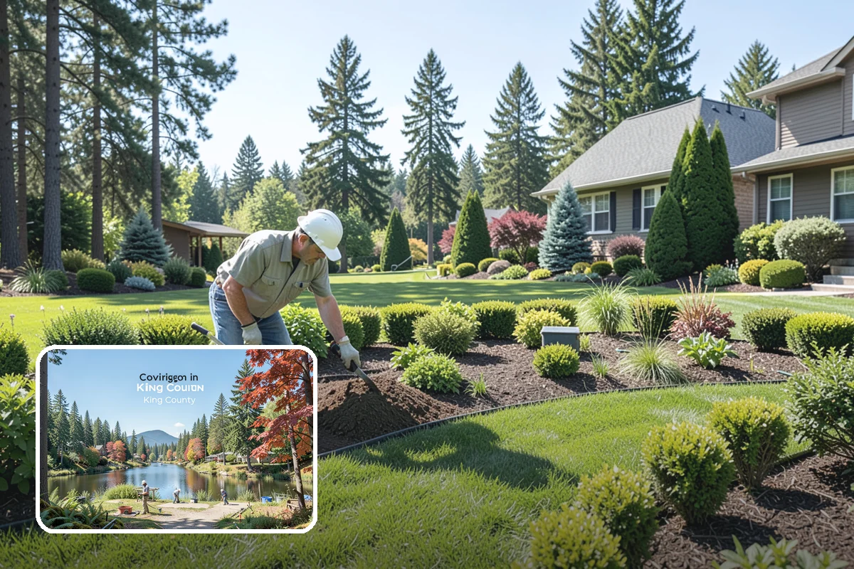 Erosion Control in Covington, King County, WA - Stops soil loss and washouts