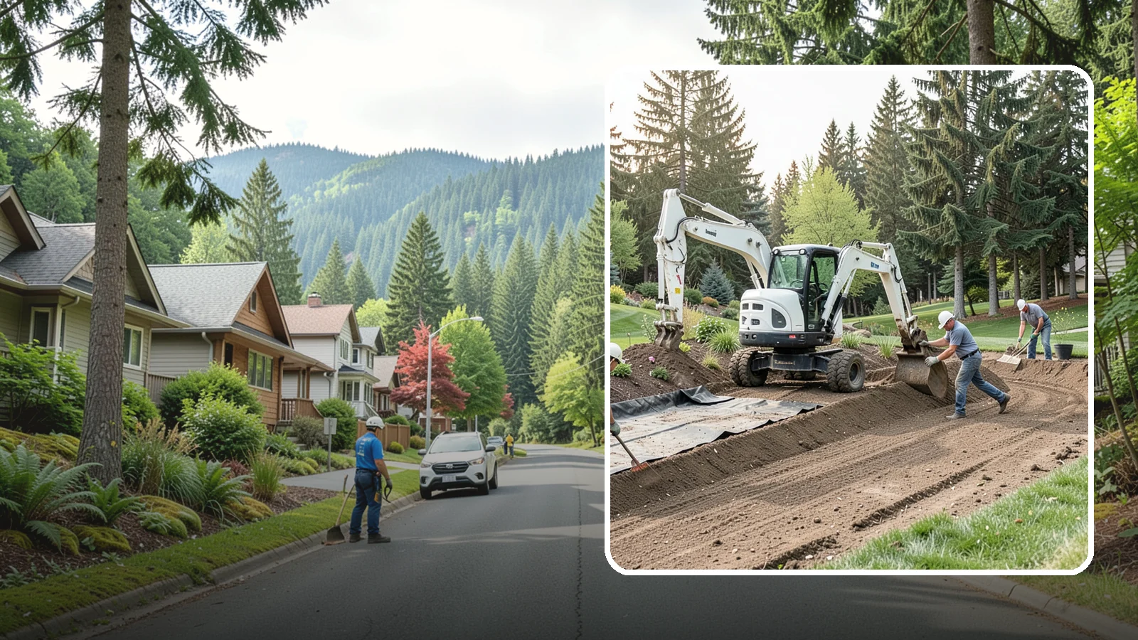 Erosion Control in Darrington, Snohomish County, WA - Effective erosion control that stabilizes soil on slopes and bare areas to stop washouts and loss.