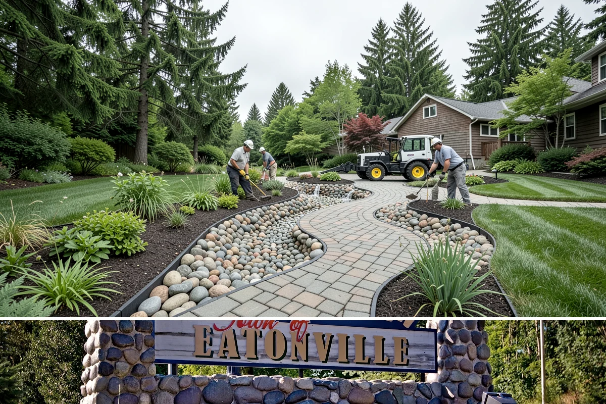 Erosion Control in Eatonville, Pierce County, WA - Best done spring or fall for planting establishment.