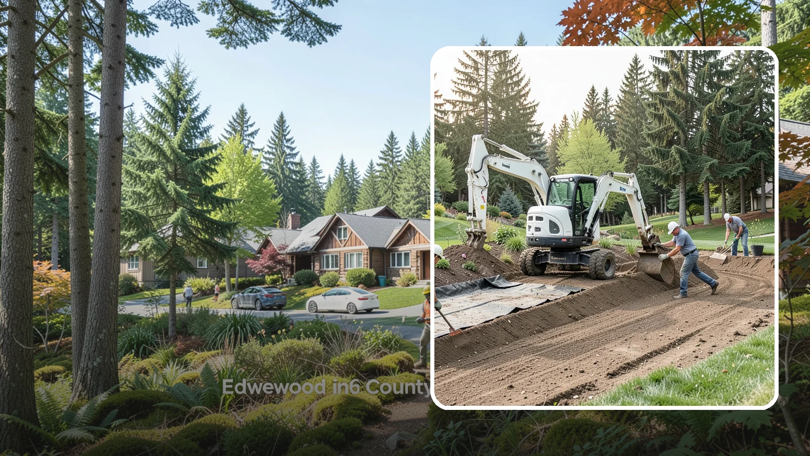 Erosion Control in Edgewood, Pierce County, WA - Effective erosion control that stabilizes soil on slopes and bare areas to stop washouts and loss.