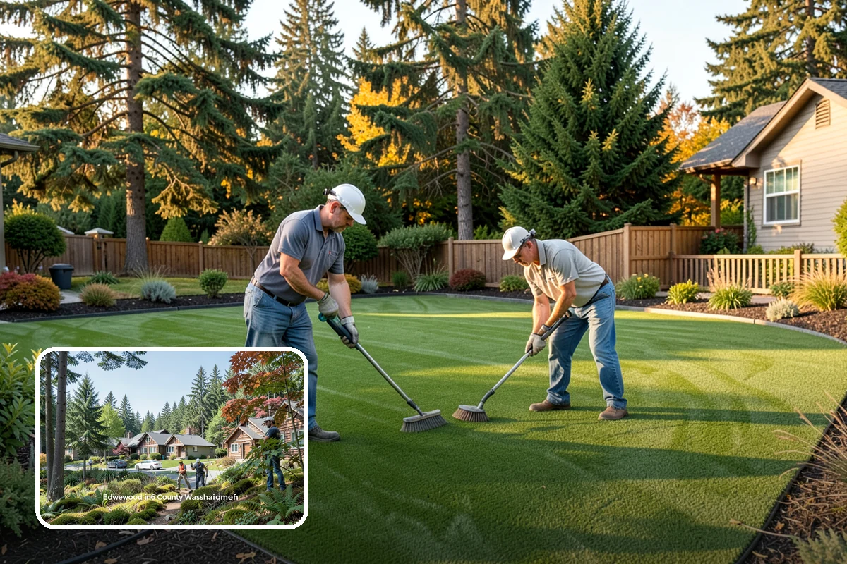 Erosion Control in Edgewood, Pierce County, WA - Stops soil loss and washouts