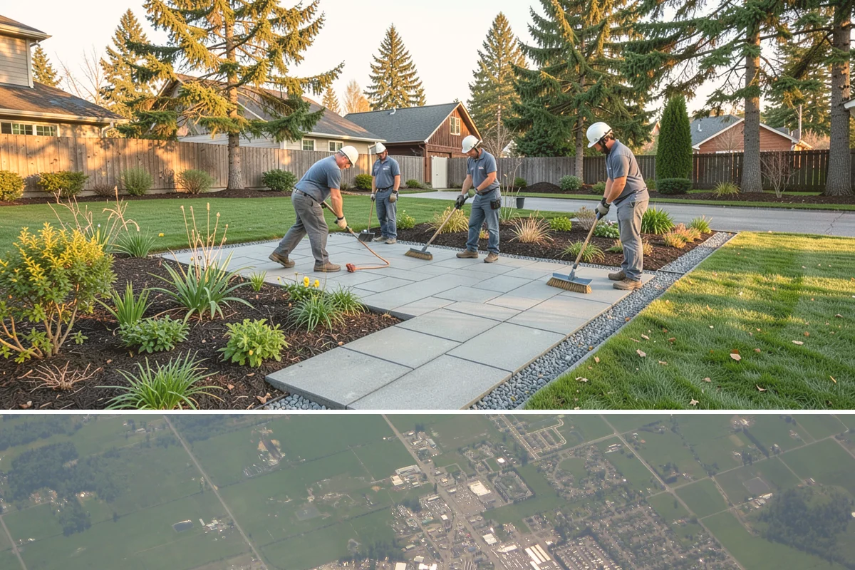 Erosion Control in Enumclaw, King County, WA - Best done spring or fall for planting establishment.