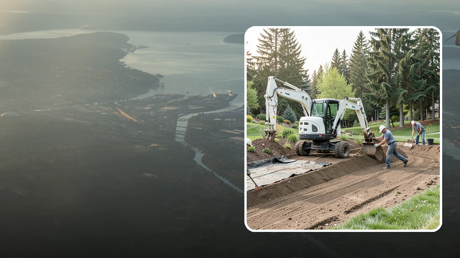 Erosion Control in Fife, Pierce County, WA - Effective erosion control that stabilizes soil on slopes and bare areas to stop washouts and loss.
