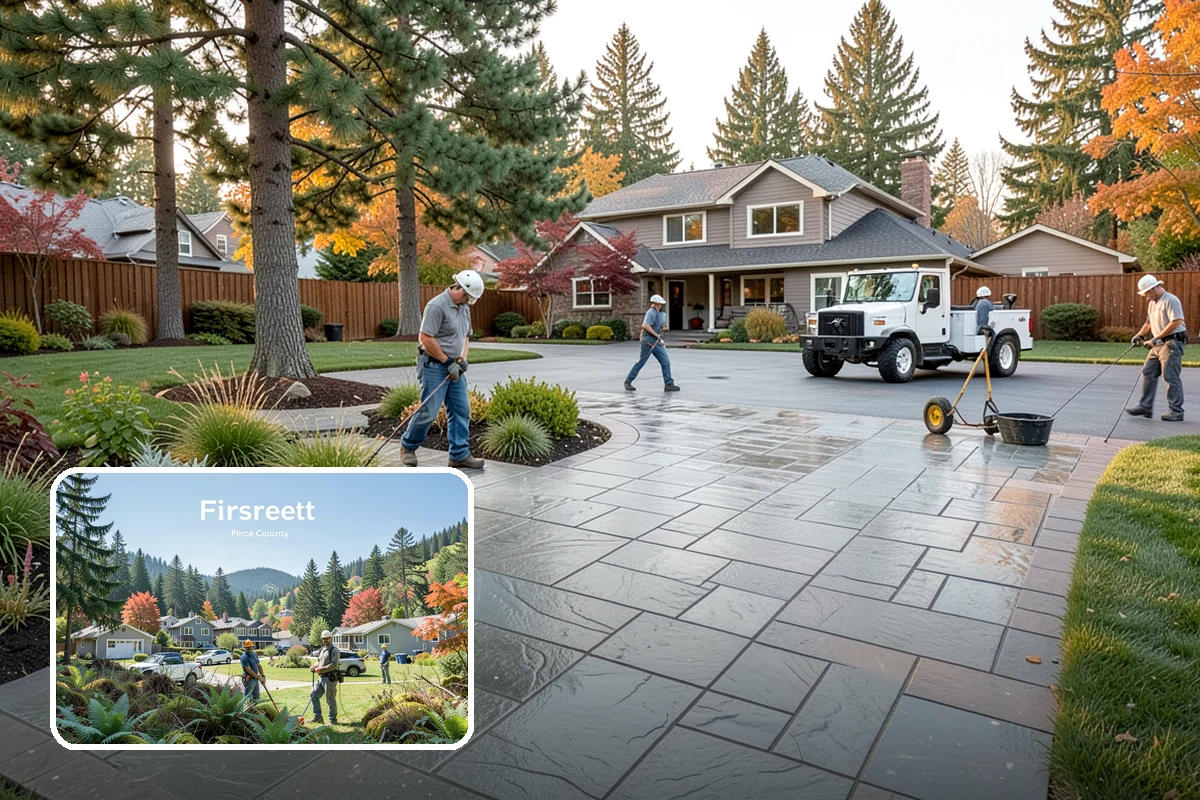 Erosion Control in Fircrest, Pierce County, WA - Stops soil loss and washouts