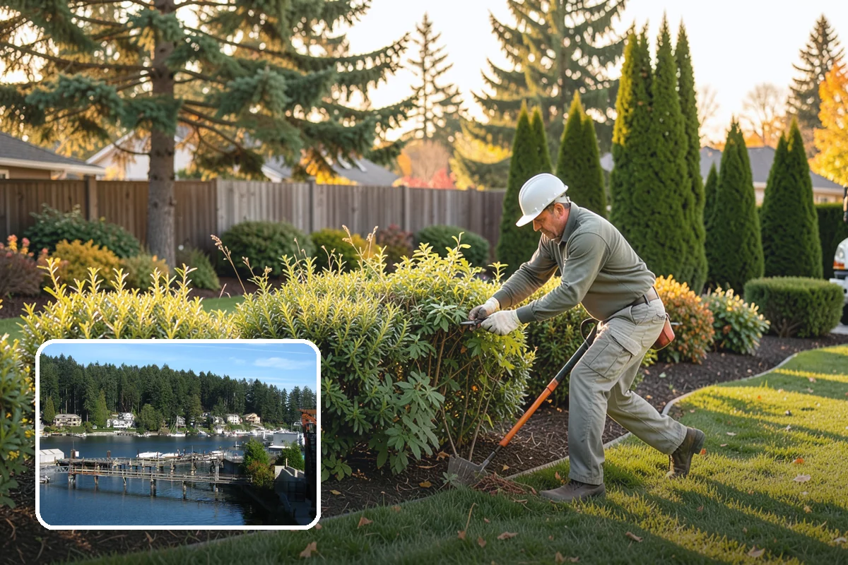 Erosion Control in Gig Harbor, Pierce County, WA - Stops soil loss and washouts