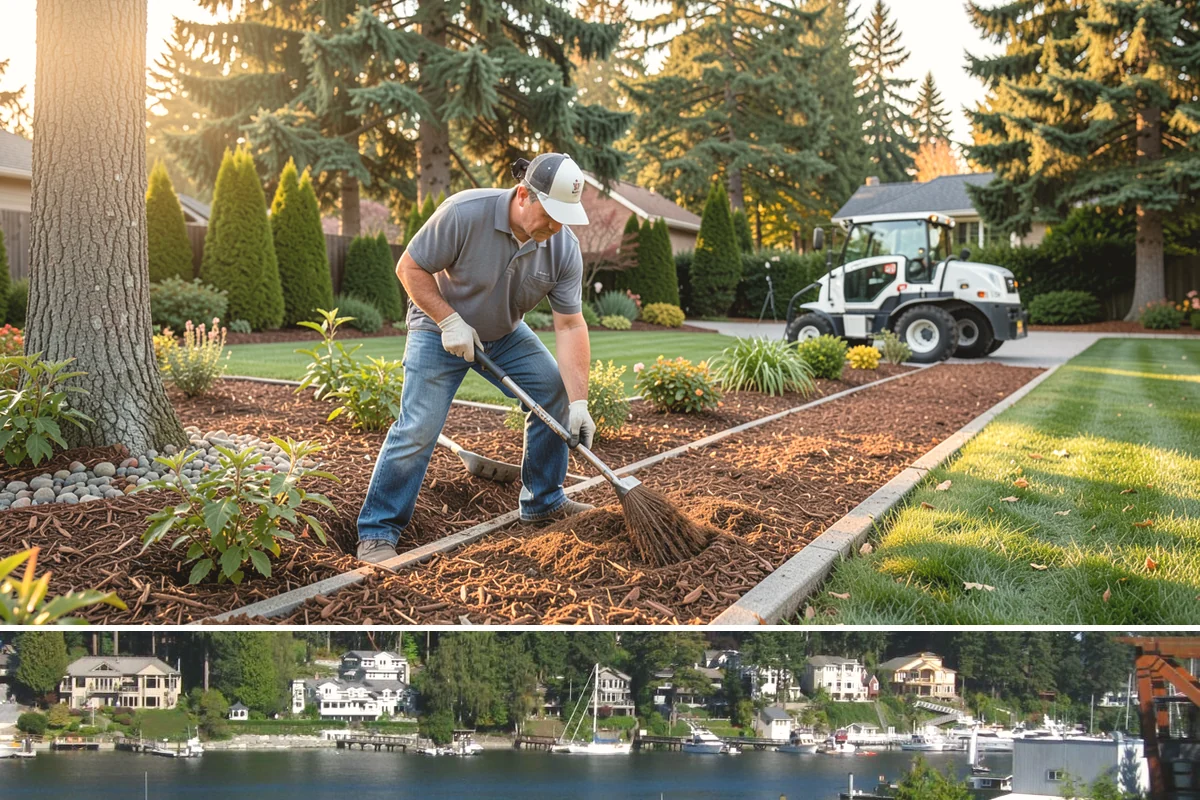 Erosion Control in Gig Harbor, Pierce County, WA - Best done spring or fall for planting establishment.