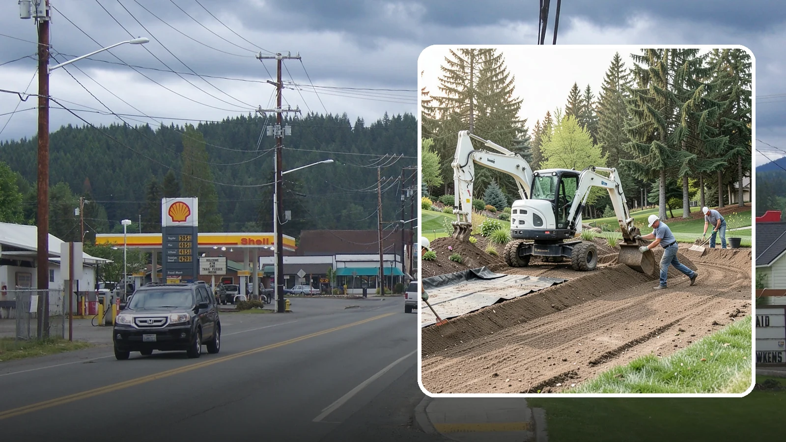 Erosion Control in Granite Falls, Snohomish County, WA - Effective erosion control that stabilizes soil on slopes and bare areas to stop washouts and loss.