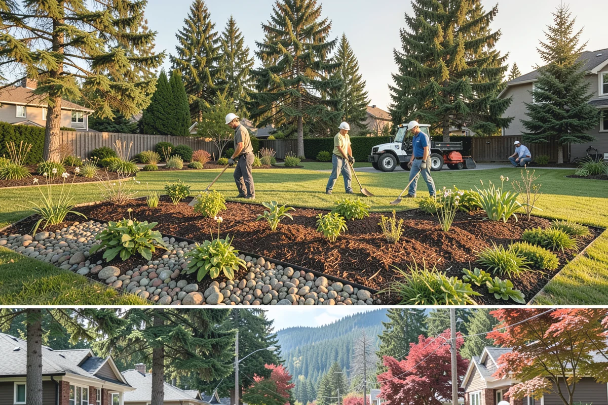Erosion Control in Hunts Point, King County, WA - Best done spring or fall for planting establishment.