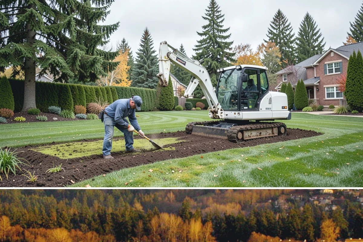 Erosion Control in Kenmore, King County, WA - Best done spring or fall for planting establishment.